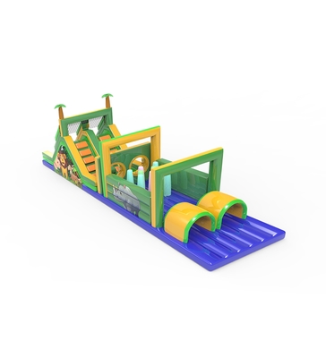 Whimsical Inflatable: A Kids' Obstacle Play Highlight Playtime Adventure