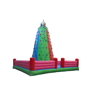 Rainbow - like Color - filled Inflatable Climbing Challenge Eye-catching