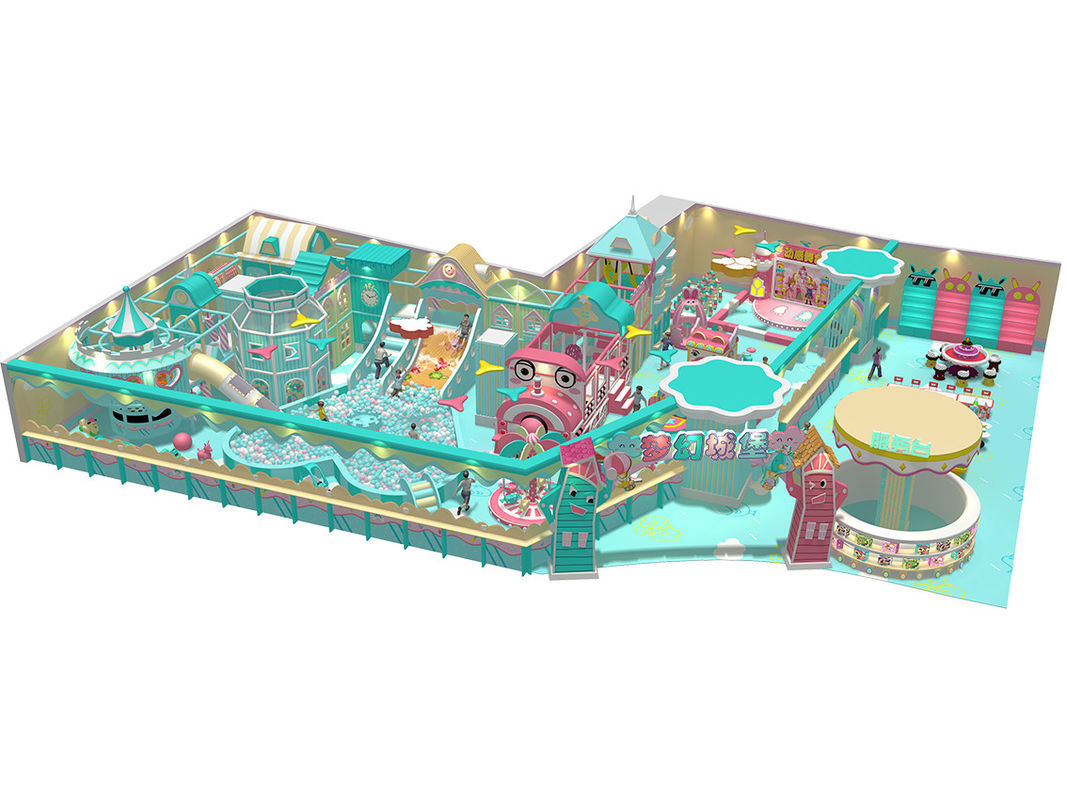 Dream Theme Light Kids Soft Indoor Play Zone Colorful Playground