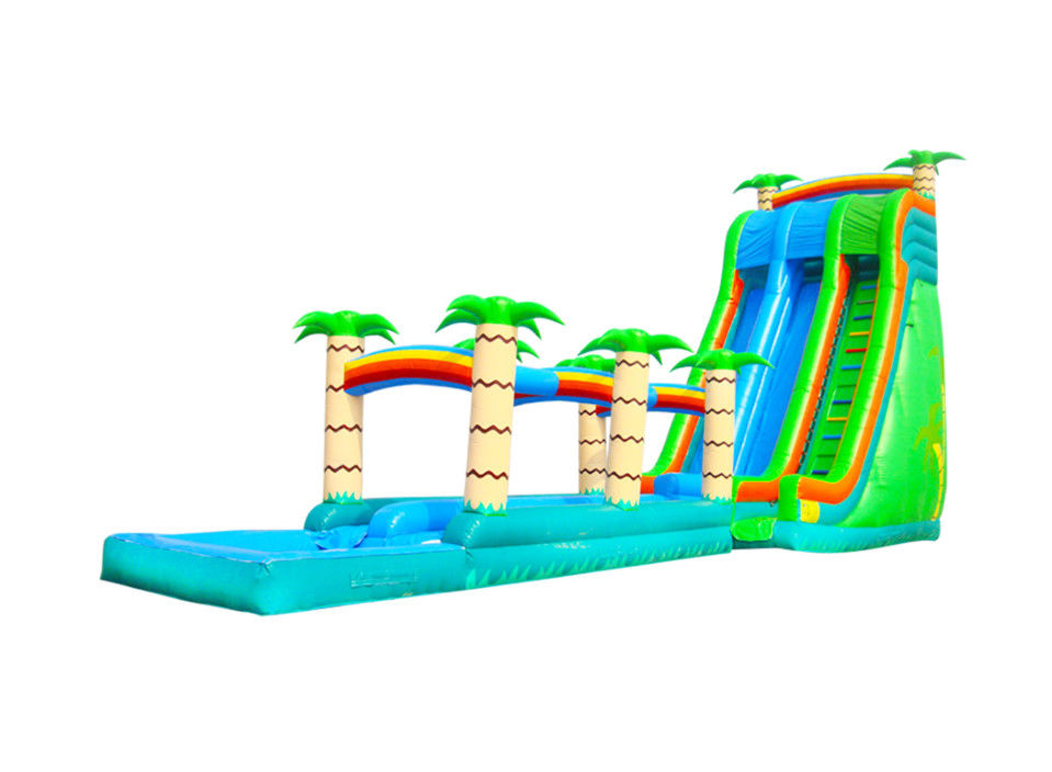Vibrant And Colorful Inflatable Slide For Children Exciting Sliding Experience