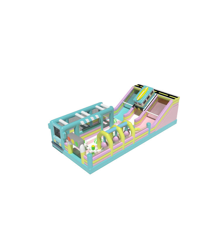 Customized IP Colorful Children Fun Park Inflatable Slide Bouncy