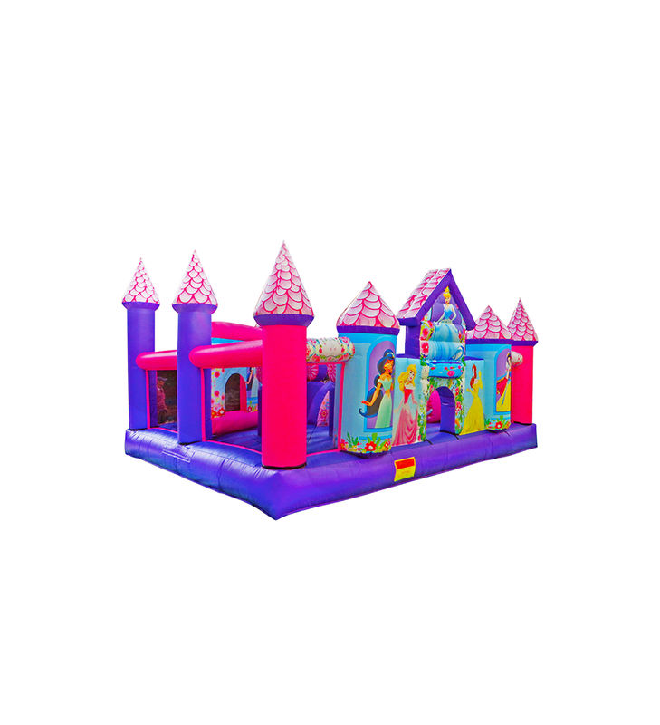 Customized IP Colorful Children Fun Park Inflatable Slide Bouncy