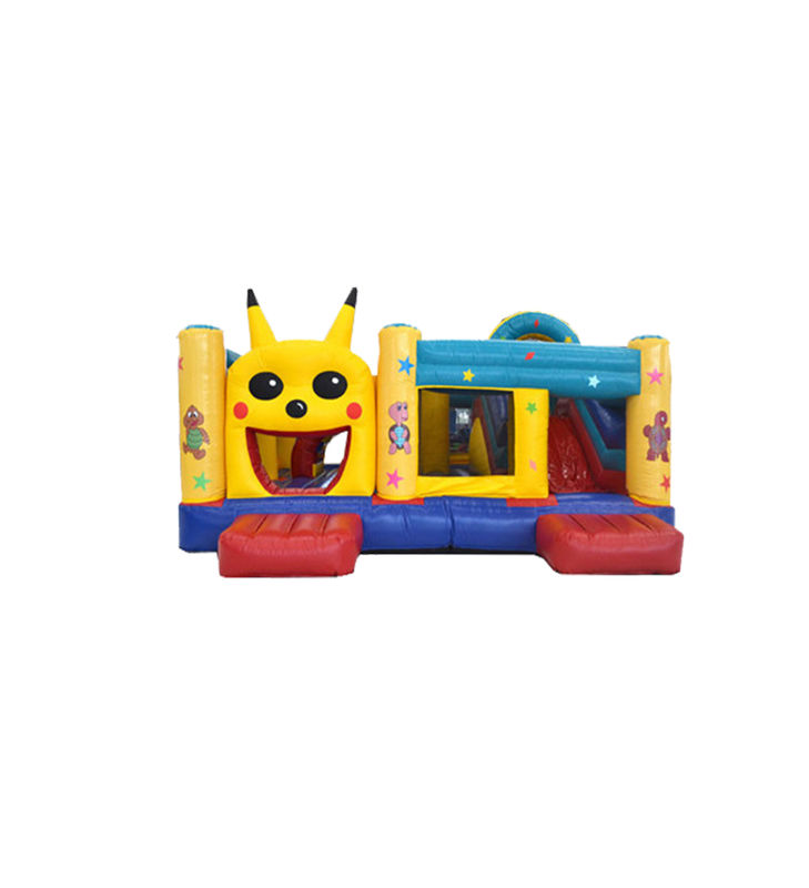Customized IP Colorful Children Fun Park Inflatable Slide Bouncy