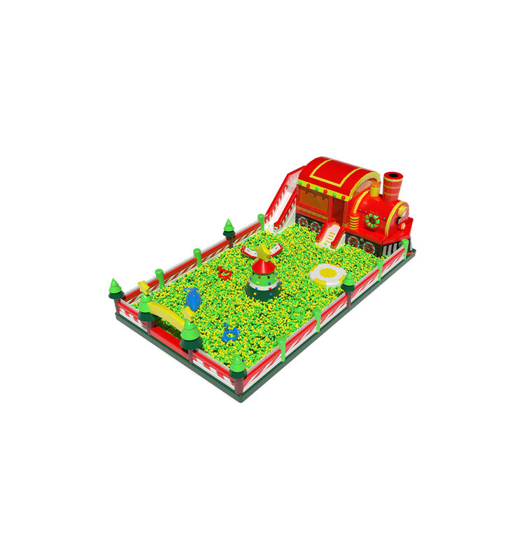 Customized IP Colorful Children Fun Park Inflatable Slide Bouncy