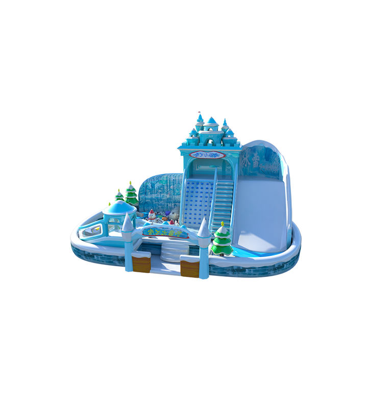 Customized IP Colorful Children Fun Park Inflatable Slide Bouncy