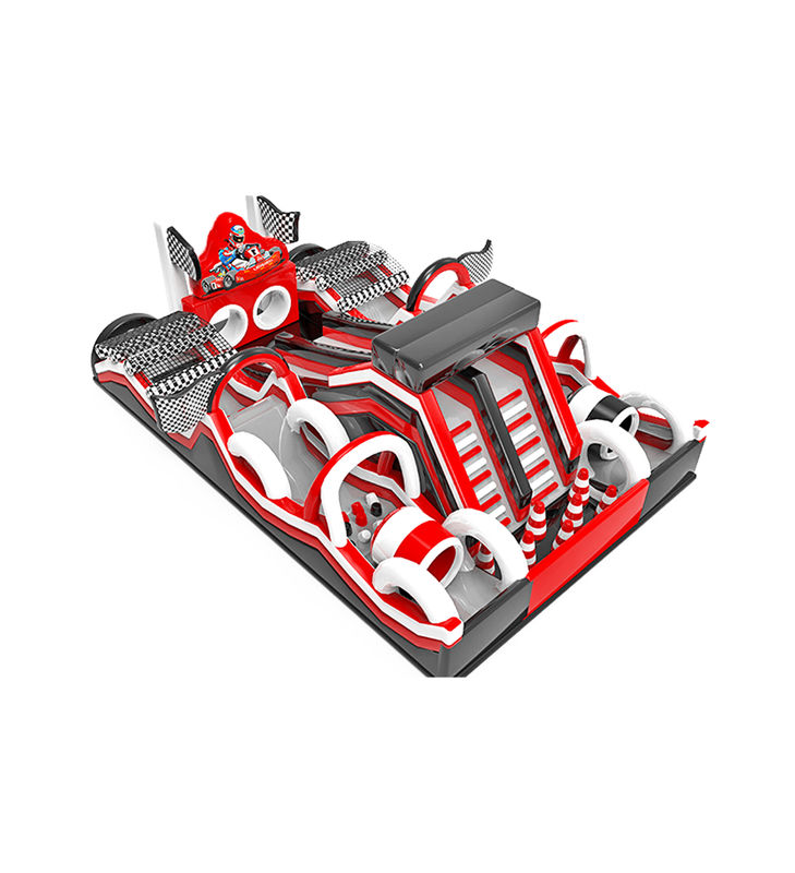 Customized IP Colorful Children Fun Park Inflatable Slide Bouncy
