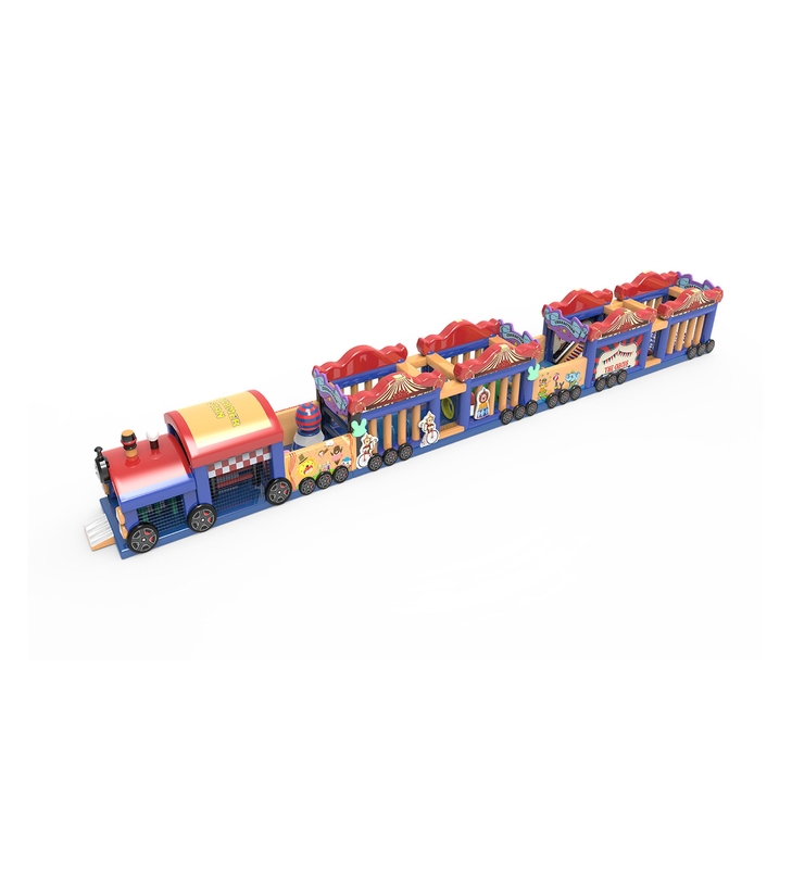 Fantasy Train Toy: Igniting Kids' Playful Dreams Brightly - Colored