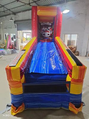 Skee Ball Inflatable Baseball Games Win Score Challenge For Fun